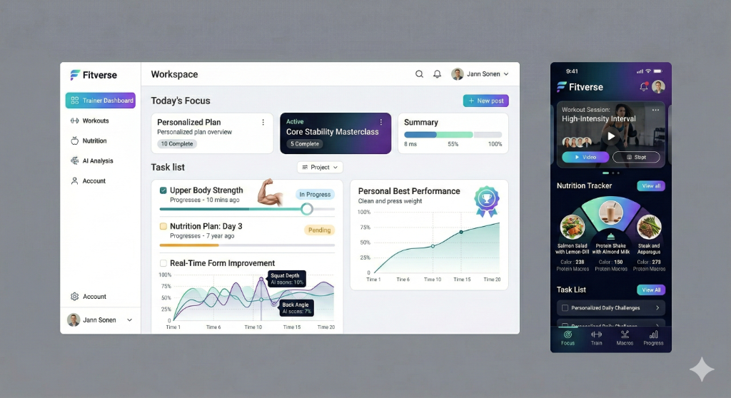 FitVerse — AI Fitness Trainer